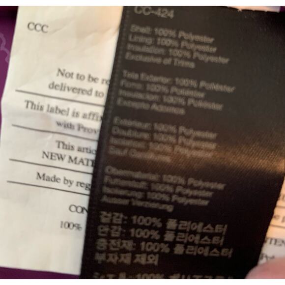 Marmot puffer sz xs part of 3 in 1 coat Gray and pink - Picture 8 of 9